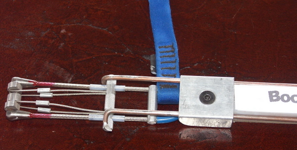 Closeup of BootyGrabber partially deployed